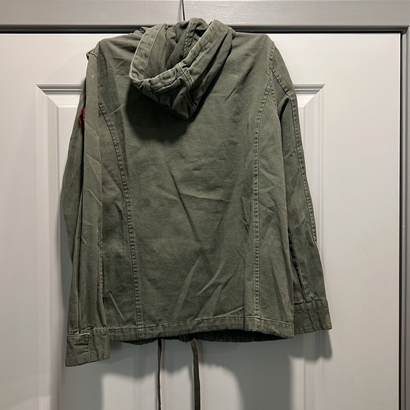 Full Tilt Army Green Jacket - Picture 2 of 3
